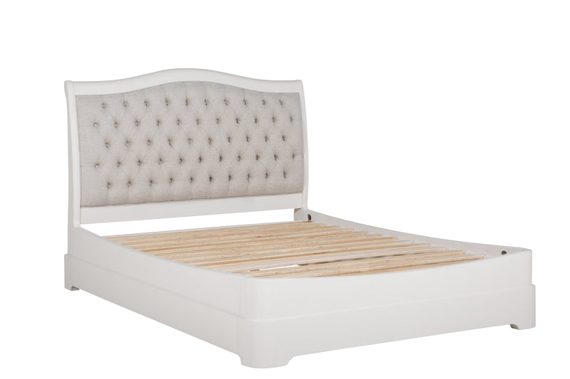 Madrid Bed Upholstered Headboard 4'6" Bone