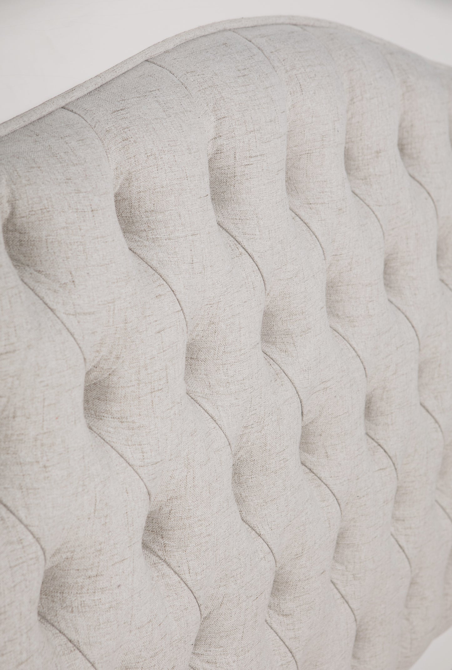 Madrid Bed Upholstered Bed 6' Bone