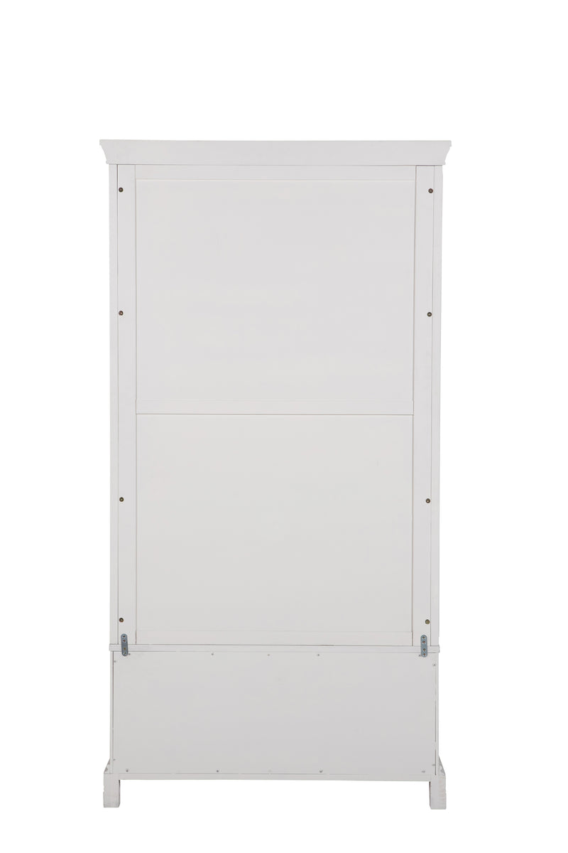 Madrid Wardrobe 2 Door/1 Drawer Bone