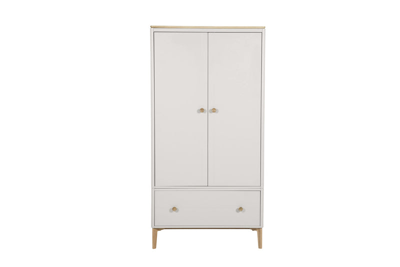 Marley 2 Door Wardrobe-Cashmere Oak