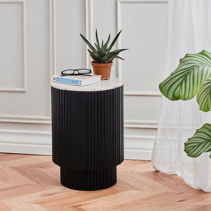 Luka Side Table With Door