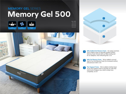 Mlily Memory Gel 500 Mattress