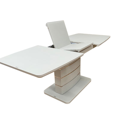 Milazzo Extending Dining Table Light Grey