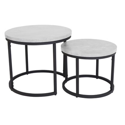 Manhattan Round Nest Marble