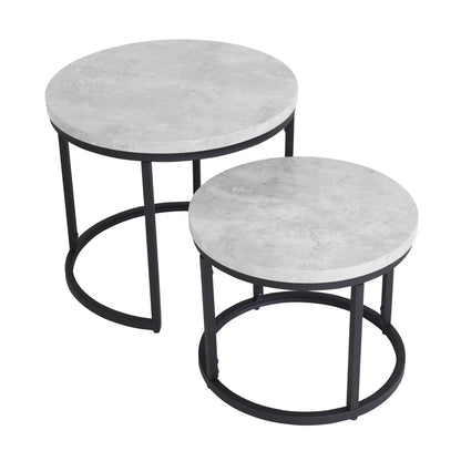 Manhattan Round Nest Marble