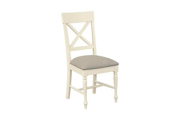 Meg Oak Dining Chair with Fabric Seat