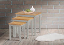 Lissa Nest of Tables Grey & Oak