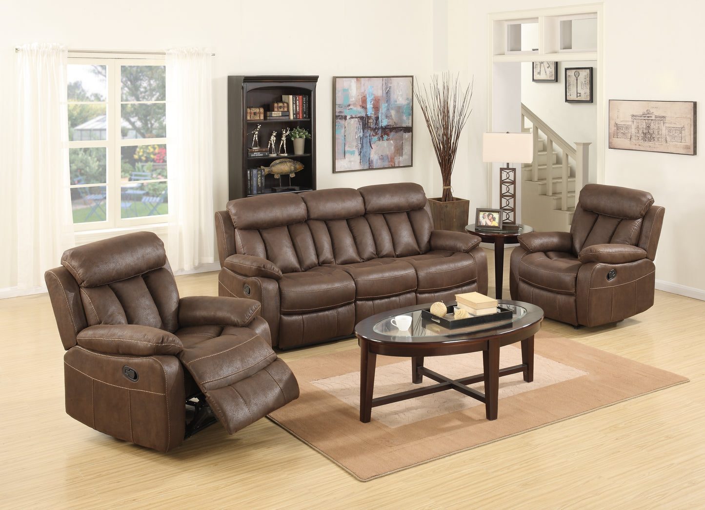 Clifden Recliner Armchair Tan