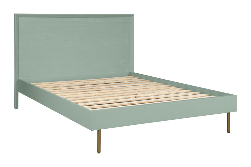 Olive 4'6" Bed Frame Sage Green