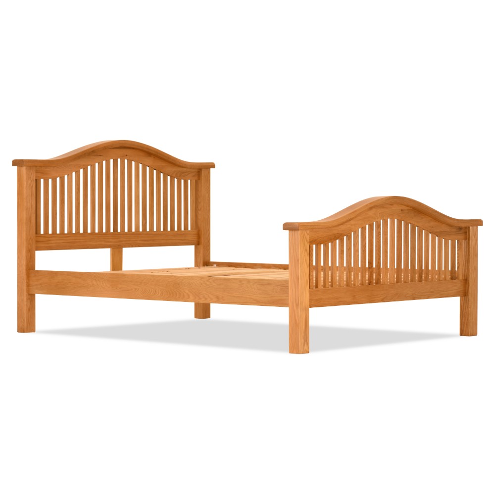 Owen Curved Wooden Bed