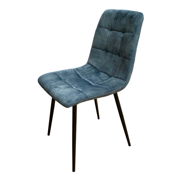 Paddy Velvet Chair Blue