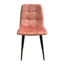 Paddy Velvet Chair Peach