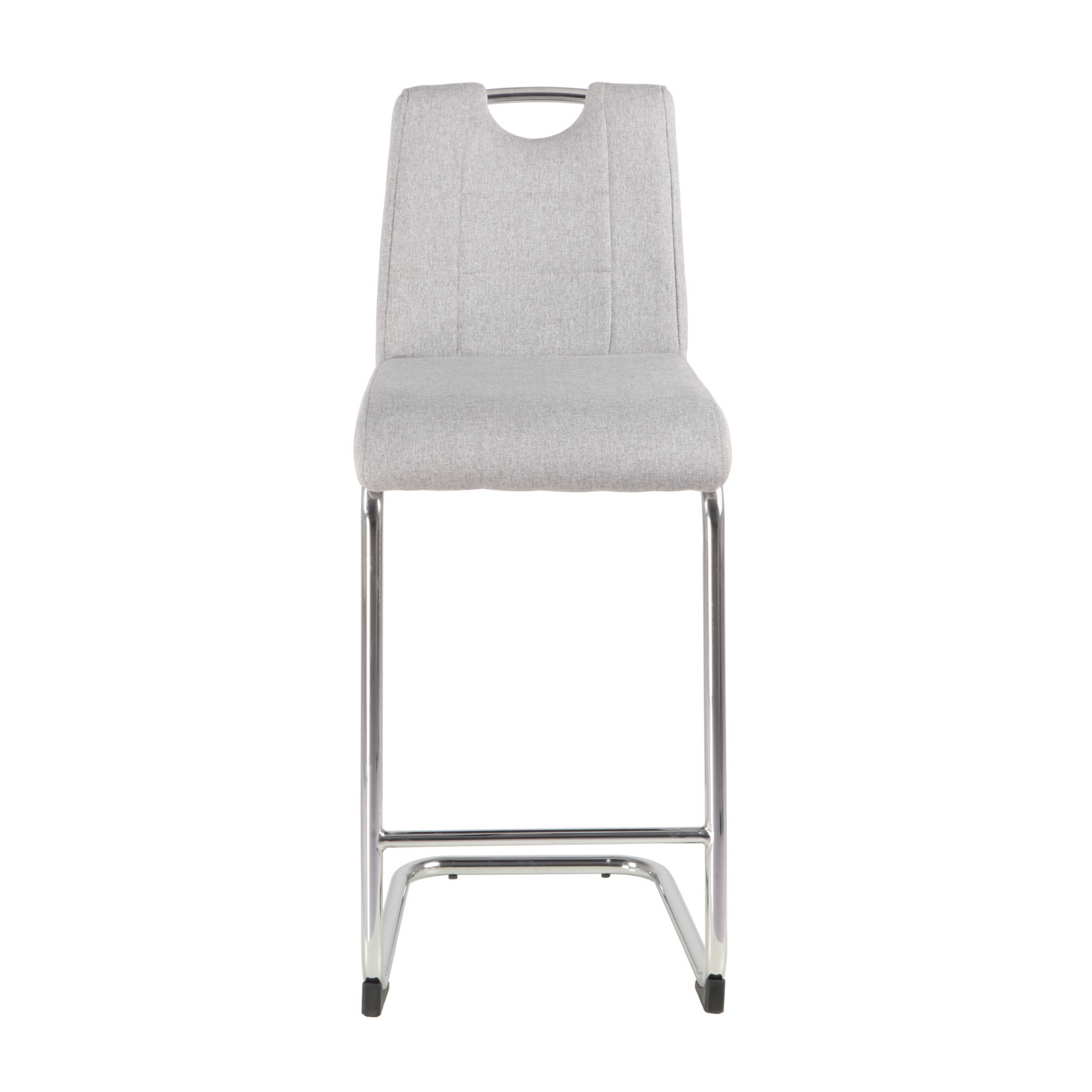 Trento Light Grey Bar Stool PU