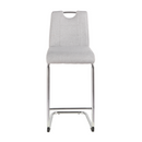 Trento Light Grey Bar Stool PU