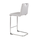 Trento Light Grey Bar Stool PU