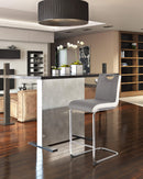 Trento Dark Grey Bar Stool PU