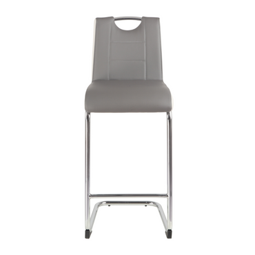 Trento Dark Grey Bar Stool PU