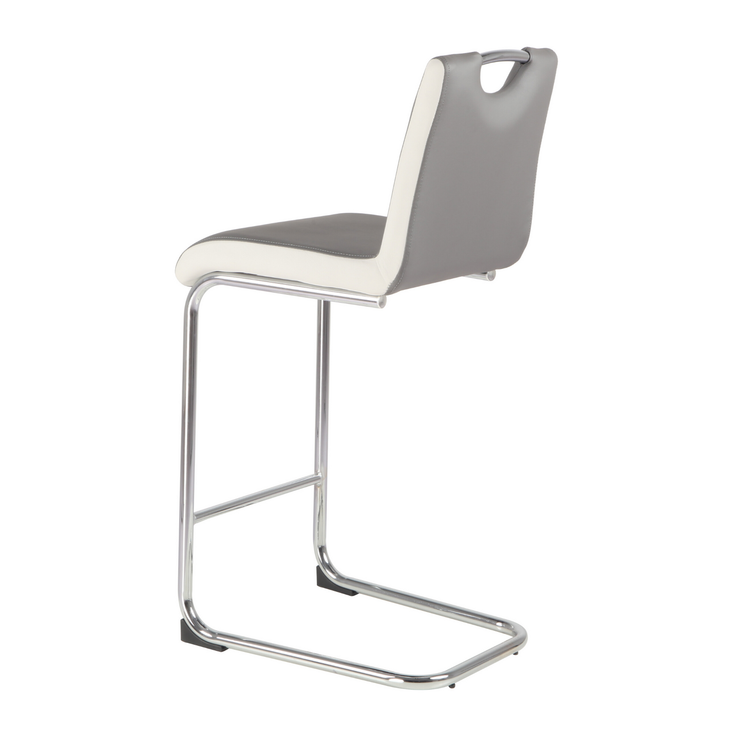 Trento Dark Grey Bar Stool PU