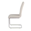 Trento Chair Light Grey PU