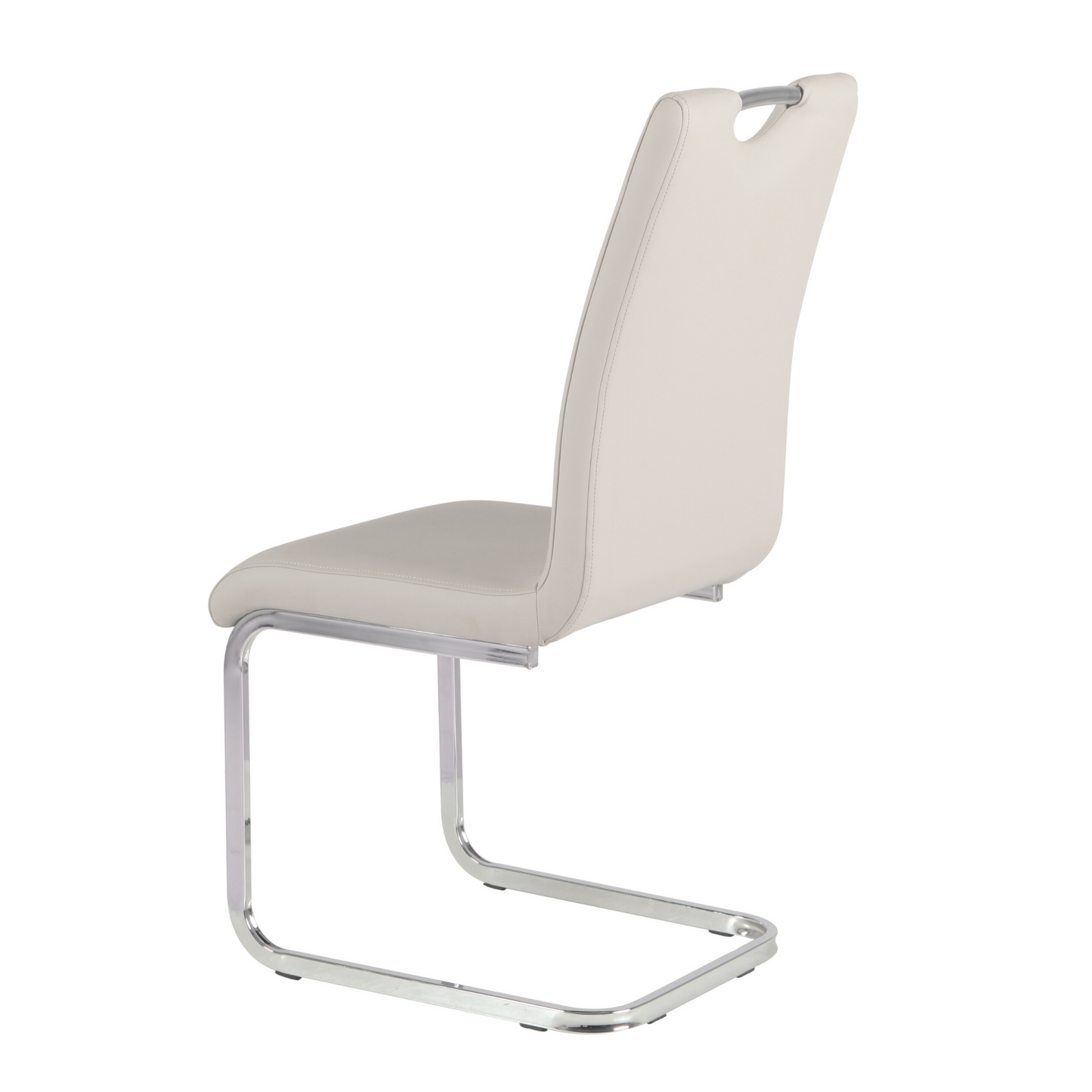 Trento Chair Light Grey PU