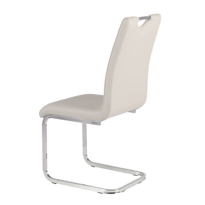 Trento Chair Light Grey PU