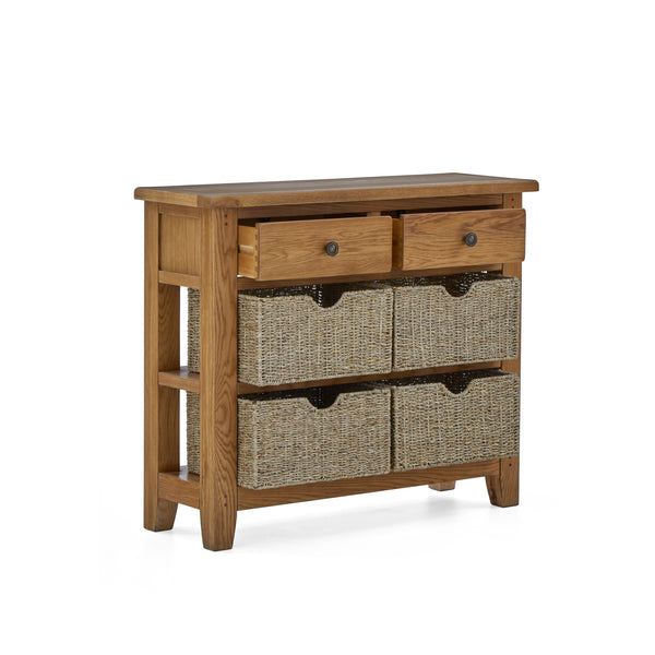 Bandon Console Table With Basket