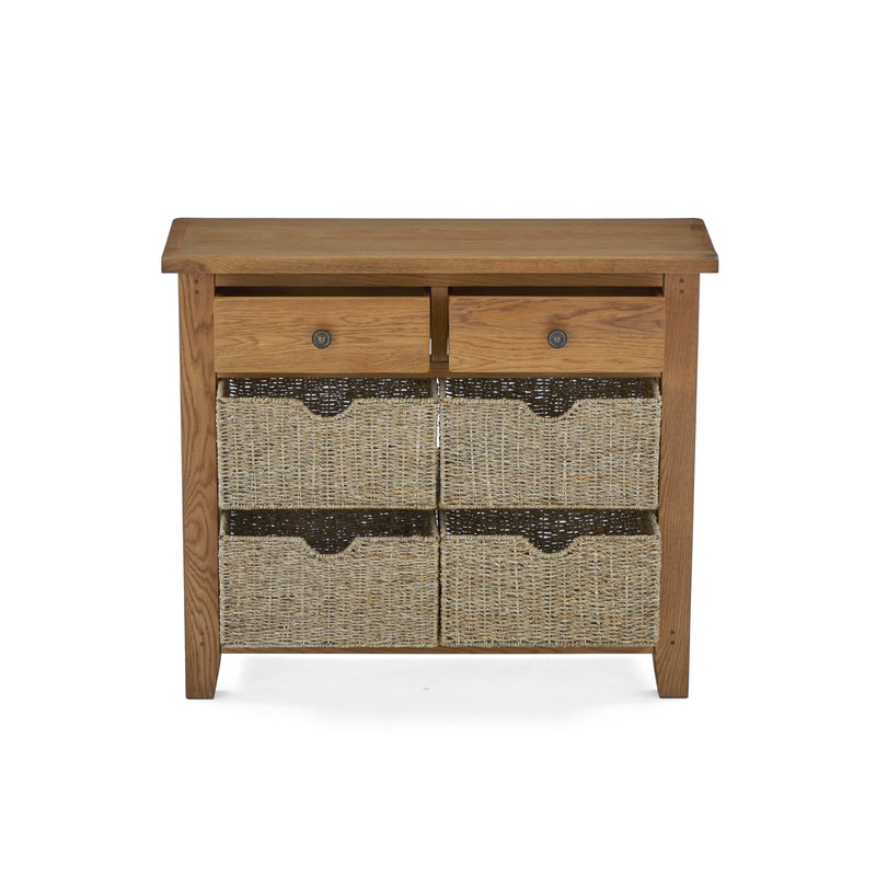 Bandon Console Table With Basket