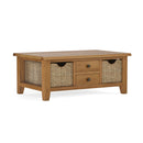 Bandon Large Coffee Table With Basket