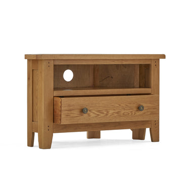 Bandon Corner TV Unit With Drawer