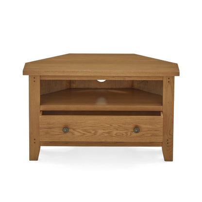 Bandon Corner TV Unit With Drawer