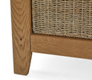 Bandon Hallway Bench With Basket