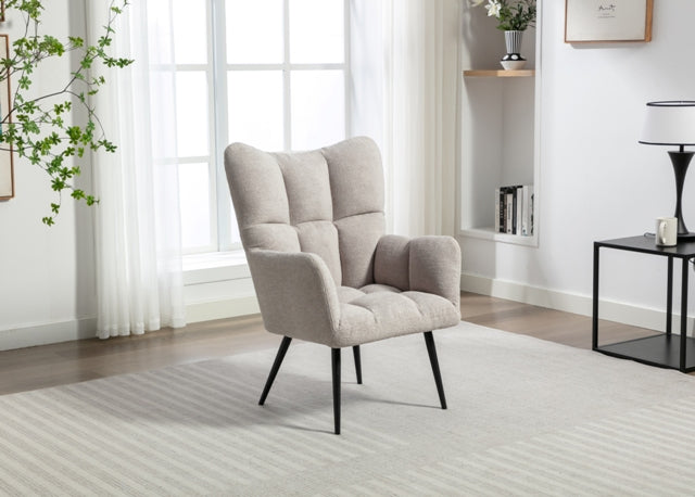 Rea Accent Chair Light Grey