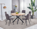 San Fran Round Dining Table Oak