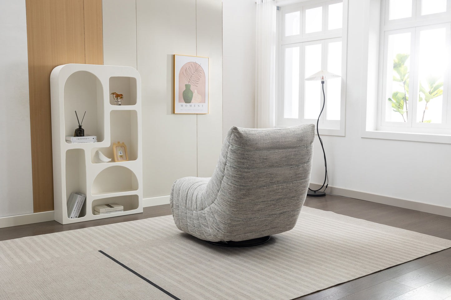 Rafael Manual Reclining Swivel Chair