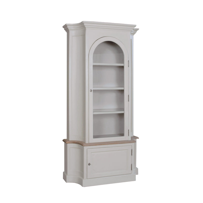 Sophie 2 Door Display Unit - Hardwick/Rustic Brown
