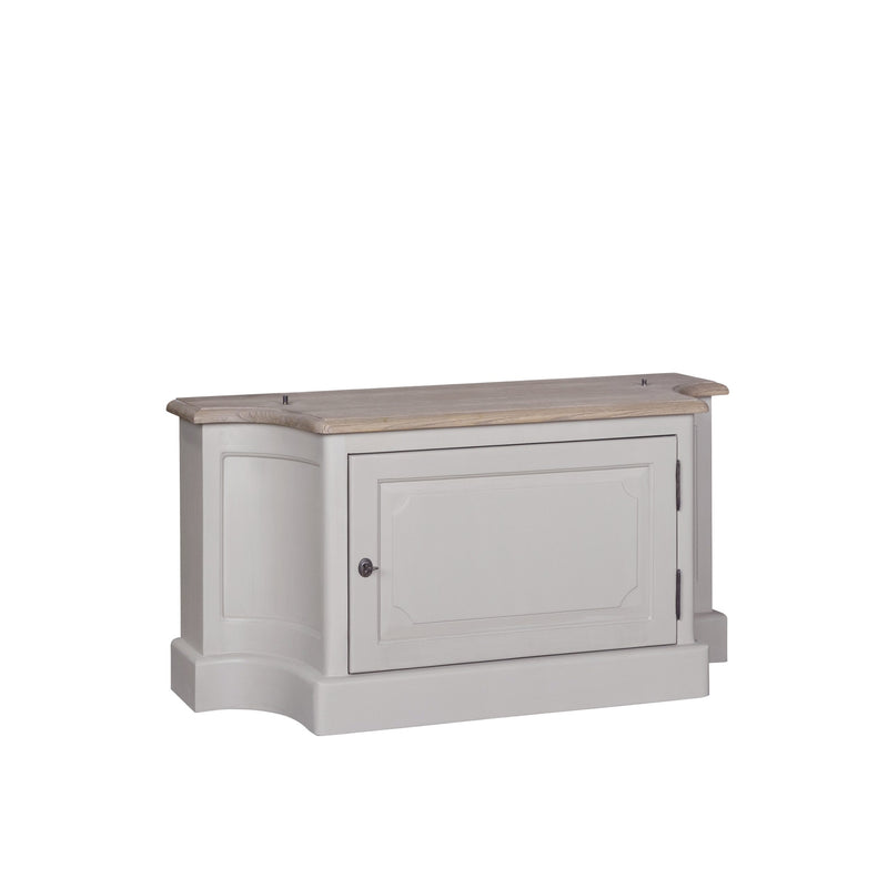 Sophie 2 Door Display Unit - Hardwick/Rustic Brown