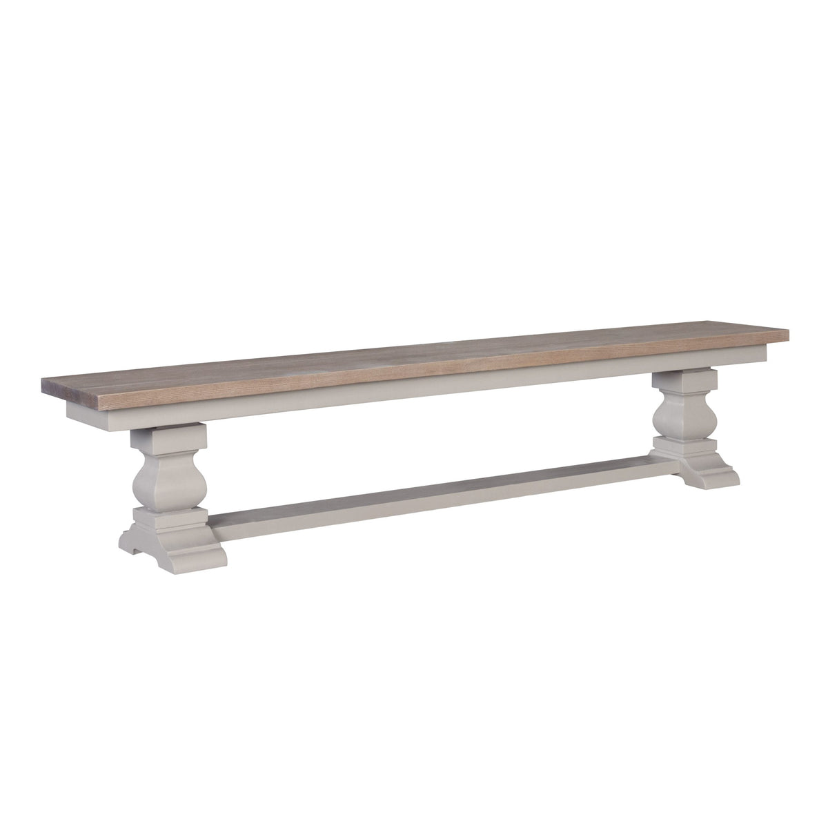 220cm Sophie Dining Bench - Hardwick/Rustic Brown