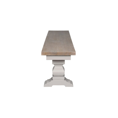 220cm Sophie Dining Bench - Hardwick/Rustic Brown