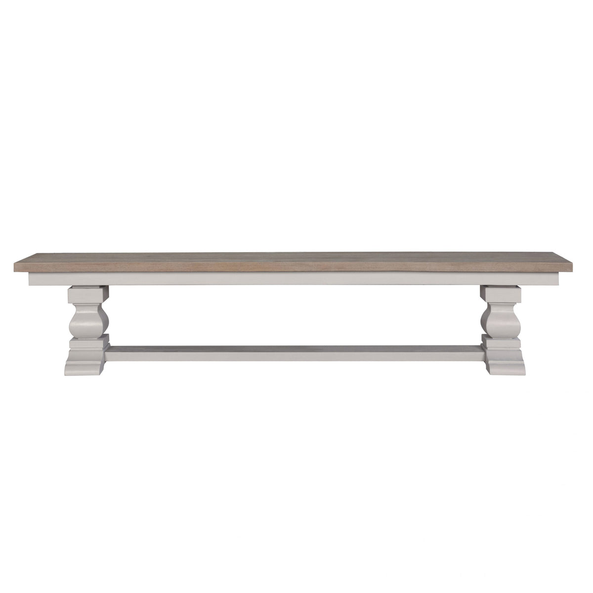 220cm Sophie Dining Bench - Hardwick/Rustic Brown