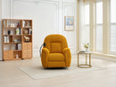 Leena Reclining Armchair Mustard