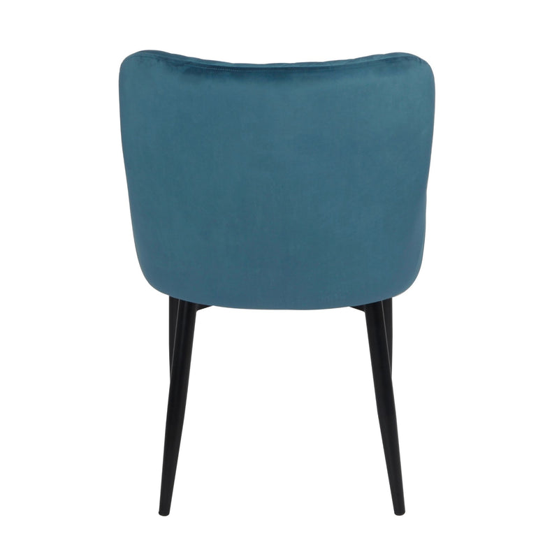Treviso Velvet Chair Blue