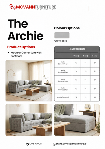 The Archie Modular Corner Sofa