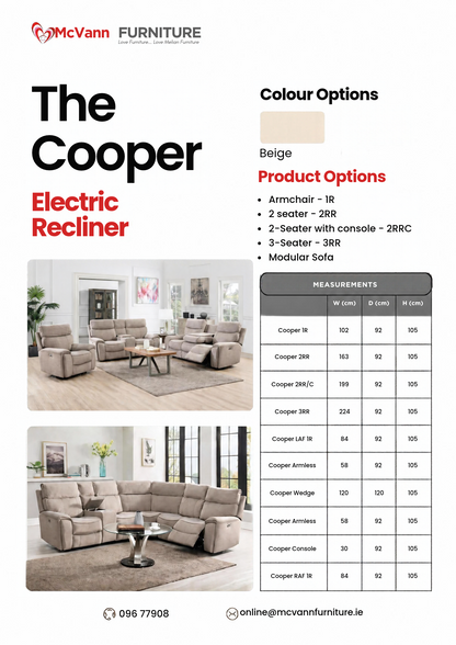 The Cooper Electric Recliner