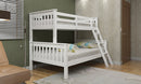 Triple Bunk Bed White