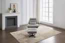 Tina Leisure Chair w/Footstool Grey