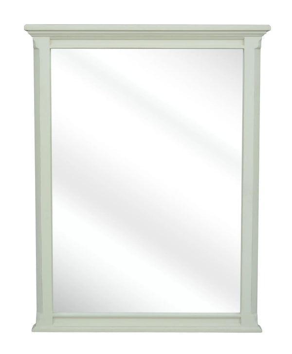 Brittany Mirror - Lime White