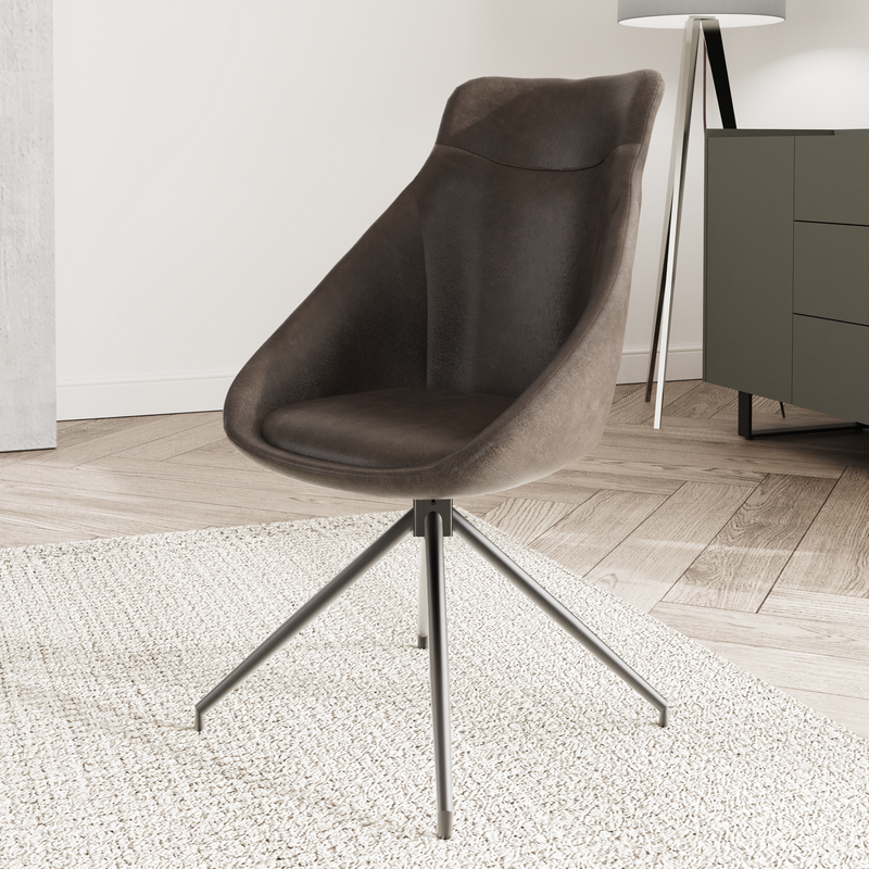 Henry Dining Chair-Brown