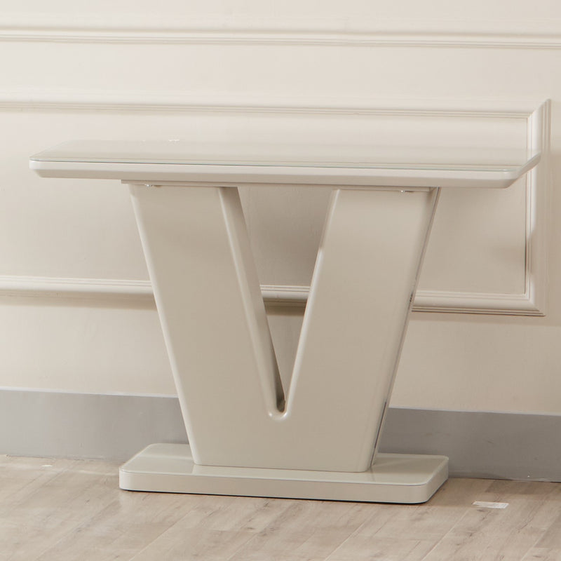 Vincent Console Table Light Grey