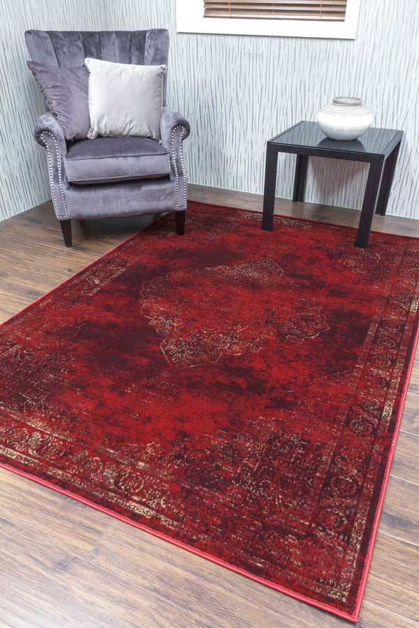 Chic Classic Rug Burgundy
