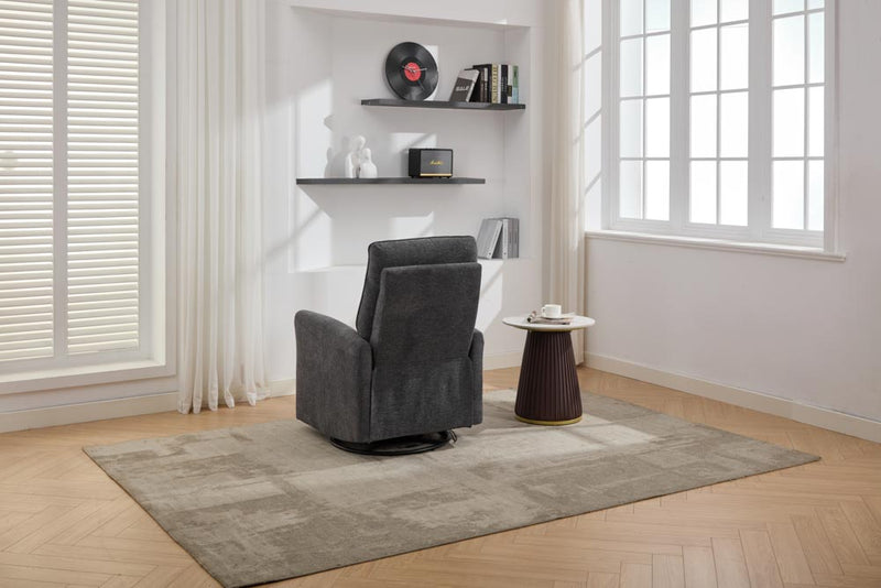 Waterville Swivel & Glide Chair Dark Grey